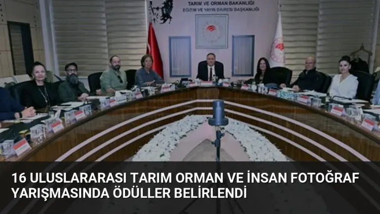 16 Uluslararası Tarım Orman ve İnsan Fotoğraf Yarışmasında Ödüller Belirlendi