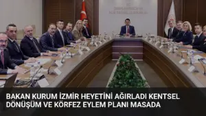 Bakan Kurum İzmir Heyetini Ağırladı Kentsel Dönüşüm ve Körfez Eylem Planı Masada