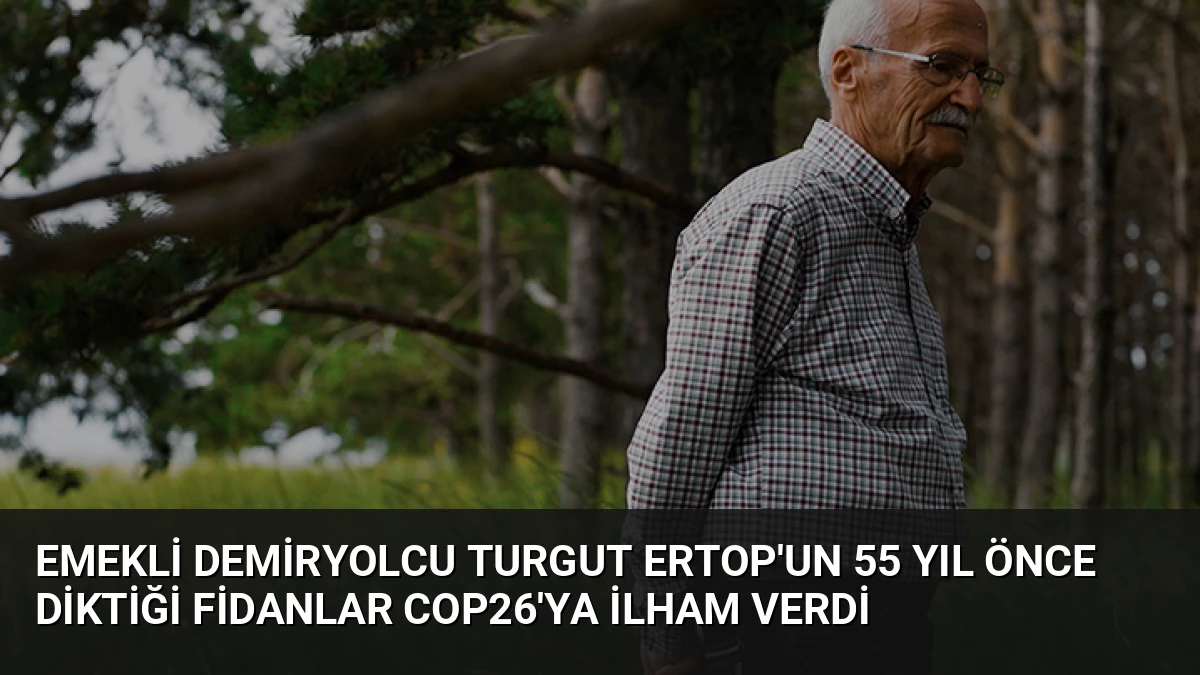 Emekli Demiryolcu Turgut Ertop’un 55 Yıl Önce Diktiği Fidanlar COP26’ya İlham Verdi