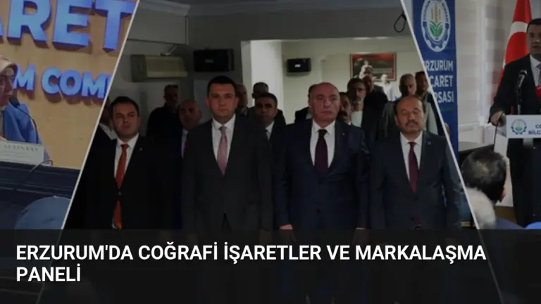 Erzurum’da Coğrafi İşaretler ve Markalaşma Paneli