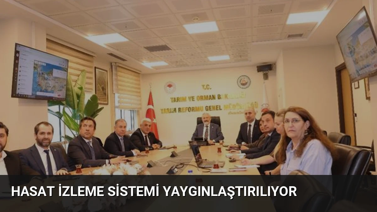 Hasat İzleme Sistemi Yaygınlaştırılıyor