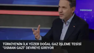 Türkiye’nin İlk Yüzer Doğal Gaz İşleme Tesisi “Osman Gazi” Devreye Giriyor